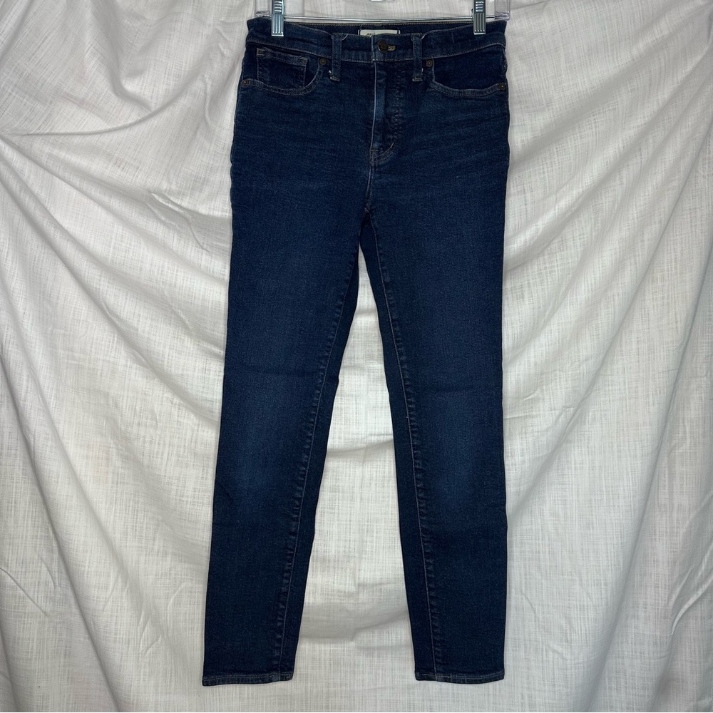 Madewell Blue Skinny Jeans Classic Fit